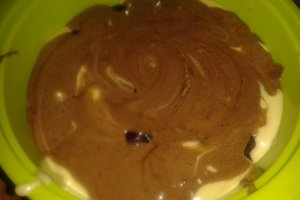 Mini tort - pandispan cu cirese