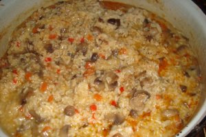 Pilaf cu ciuperci