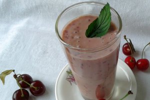 Milkshake cu visine