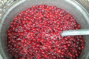 Dulceață asortată (vișine, cireșe, menta)