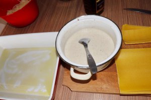 Lasagna cu piept de pui si dovlecel