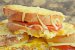 Sandwich cald cu sunca, rosii si dovlecel-2