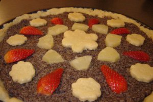 Tarta cu mac si fructe