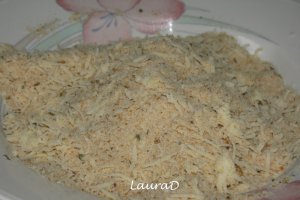 Placinta de fasole cu branza Cheddar si pesmet