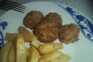 Chiftele din carne cu dovlecel si pesmet la cuptor