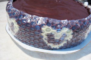 Tort cu banda de ciocolata si 3 ani de bucataras