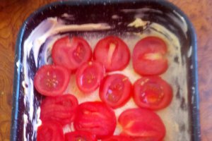 Budinca de dovlecel, cartofi si bacon
