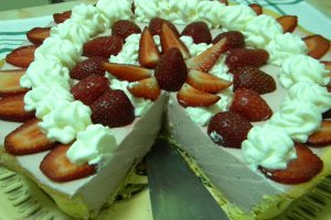 Tarta Slim cu capsuni