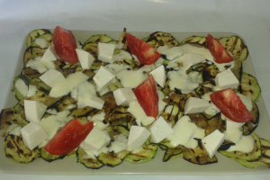 Salata cu dovlecei si vinete
