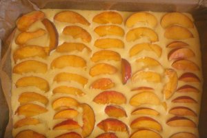 Prajitura cu nectarine