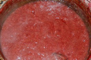 Dulceata de capsuni reteta cu rubarba