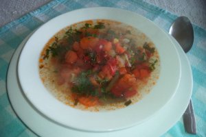 Ciorba de vara cu legume mexicane