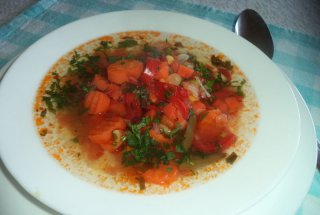Ciorba de vara cu legume mexicane