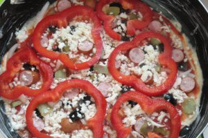 Pizza rapida la tigaie