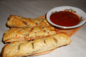 Strudel cu carne