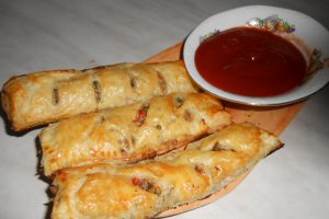 Strudel cu carne