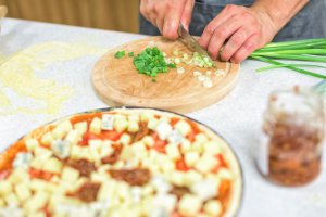 O pizza de te lingi pe degete