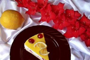 Cheesecake cu jeleu din lemon curd-reţeta cu numărul 600 şi o dublă aniversare