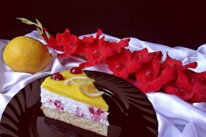 Cheesecake cu jeleu din lemon curd-reţeta cu numărul 600 şi o dublă aniversare