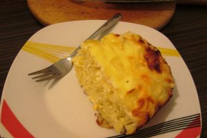 Budinca de paste cu branza dulce
