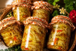 Pastai la borcan pentru iarna