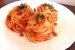 Spaghete cu sos de rosii picant cu mazare si busuioc-4