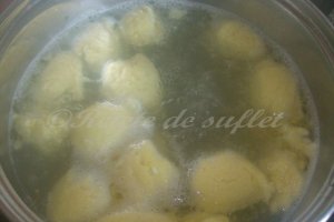 Supa de vita cu galusti