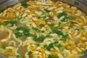 Supa de legume cu turnatei
