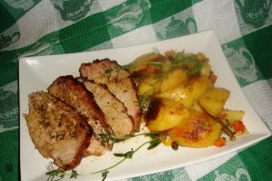 Friptura frageda de porc