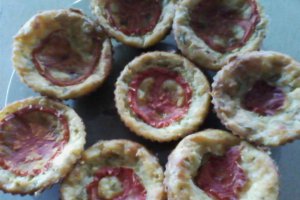 Briose aperitiv cu dovlecei si telemea