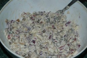 Salata de fasole boabe cu maioneza