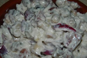 Salata de fasole boabe cu maioneza