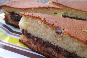 Prajitura pufoasa cu nutella