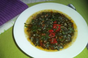 Ciorba de urzici cu hrisca