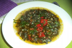 Ciorba de urzici cu hrisca