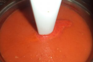 Supa crema de rosii