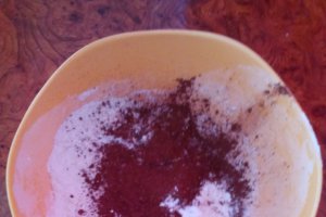 Tort brownie cu ricotta, zmeura si ciocolata