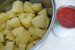 Tocana de cartofi cu ardei copti si costita afumata-5