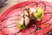 Rulouri de butterfish, cu crochete de paine prajita, crema de ciuperci by Delaco, ridichi si crema de aceto balsamic-6
