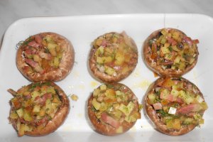 Ciuperci brune la cuptor