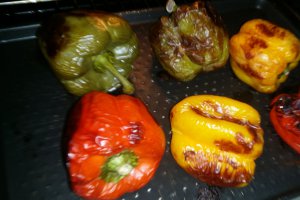 Salata de ardei copti
