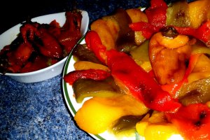 Salata de ardei copti