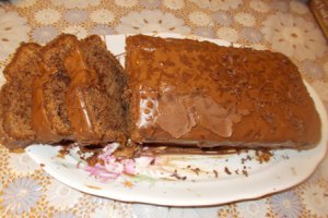 Chec cu nuca si ciocolata
