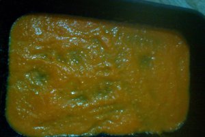 Conopida gratinata cu bechamel si bacon
