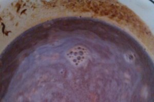 Crema de zahar ars cu ciocolata (reteta nr.100)