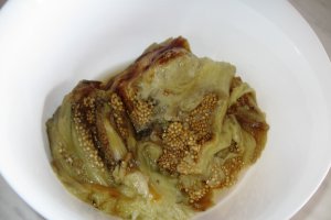 Salata de vinete cu ardei copti si ciuperci