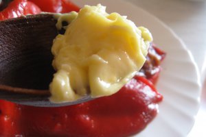 Salata de vinete cu ardei copti si ciuperci