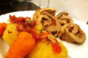 Muschiulet de porc rulat