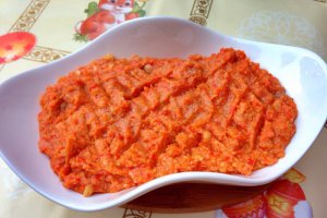 Humus reteta cu ardei copt