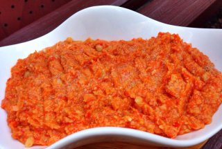Humus reteta cu ardei copt
